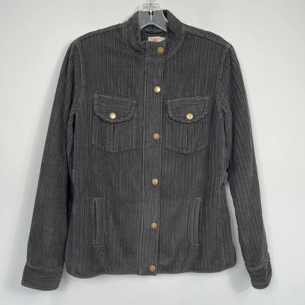 Faherty Acadia Utility Corduroy Jacket Women’s Size XS Cotton Plaid Lined - Picture 10 of 16